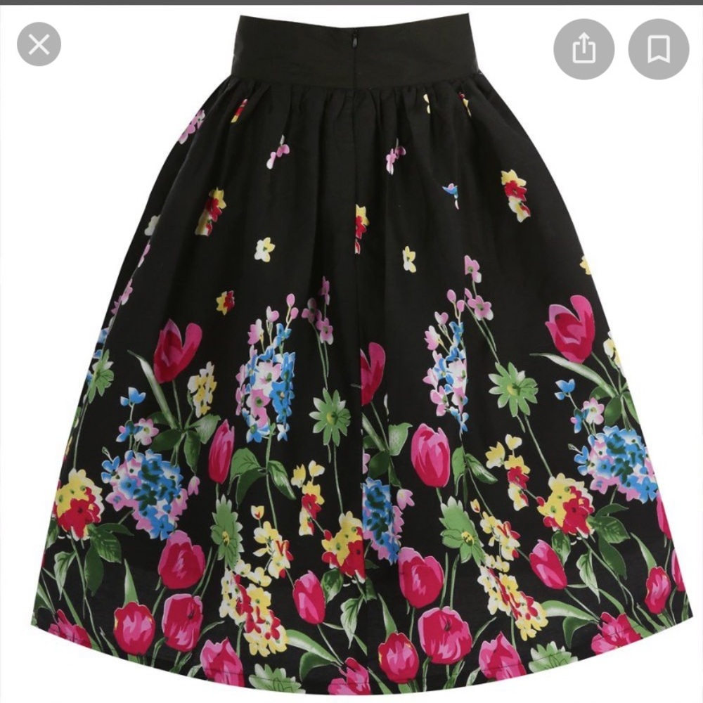 NWT Lindy bop tulip border skirt uk20 us16
